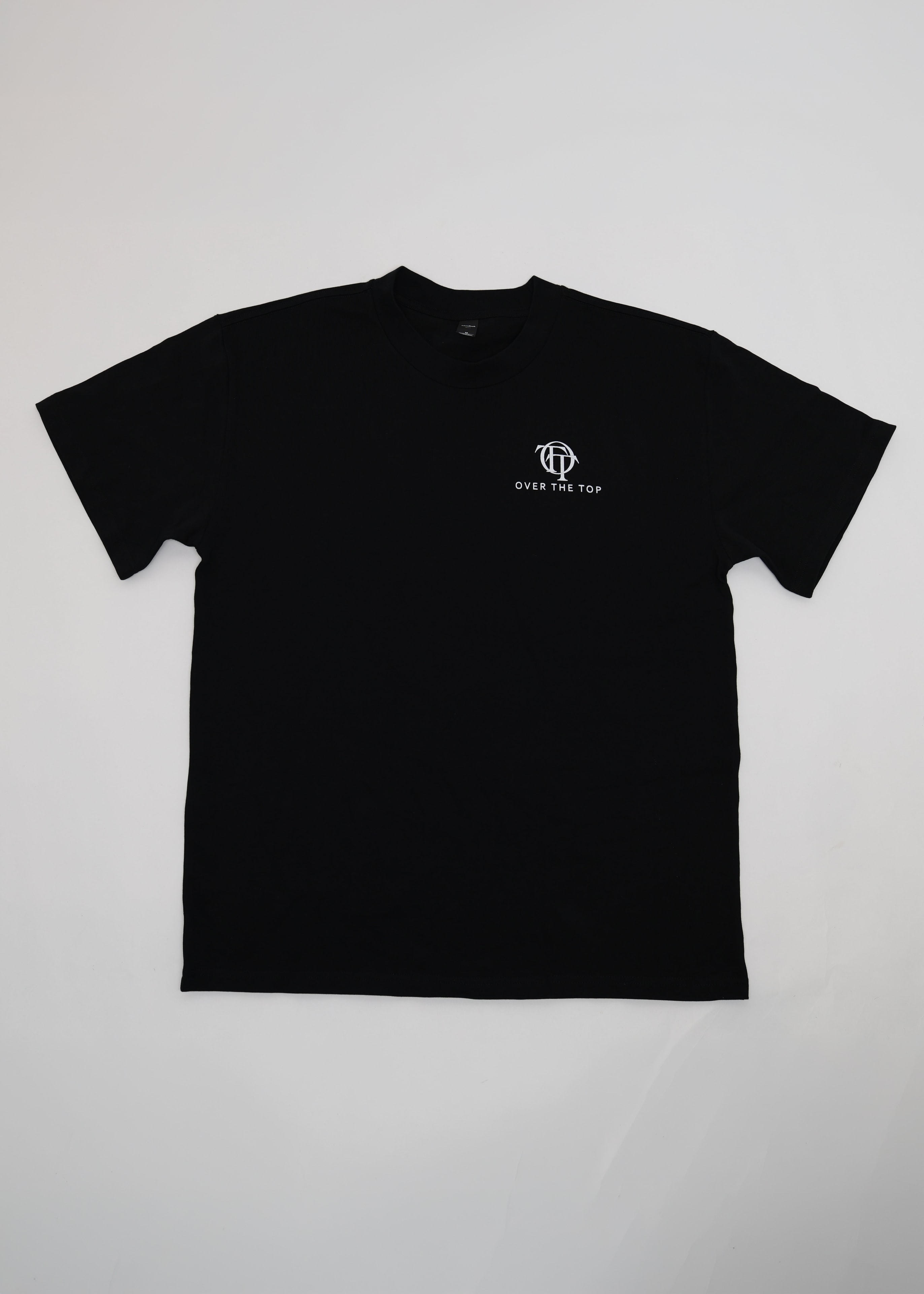 Black Over The Top branded T-shirt